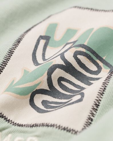 Kinder-T-Shirt mit Print gr&uuml;n gr&uuml;n - 30718506GREEN - HEMA