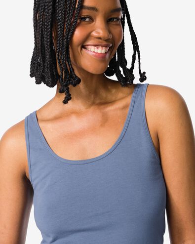 d&eacute;bardeur coton femme bleu bleu - 19671414BLUE - HEMA