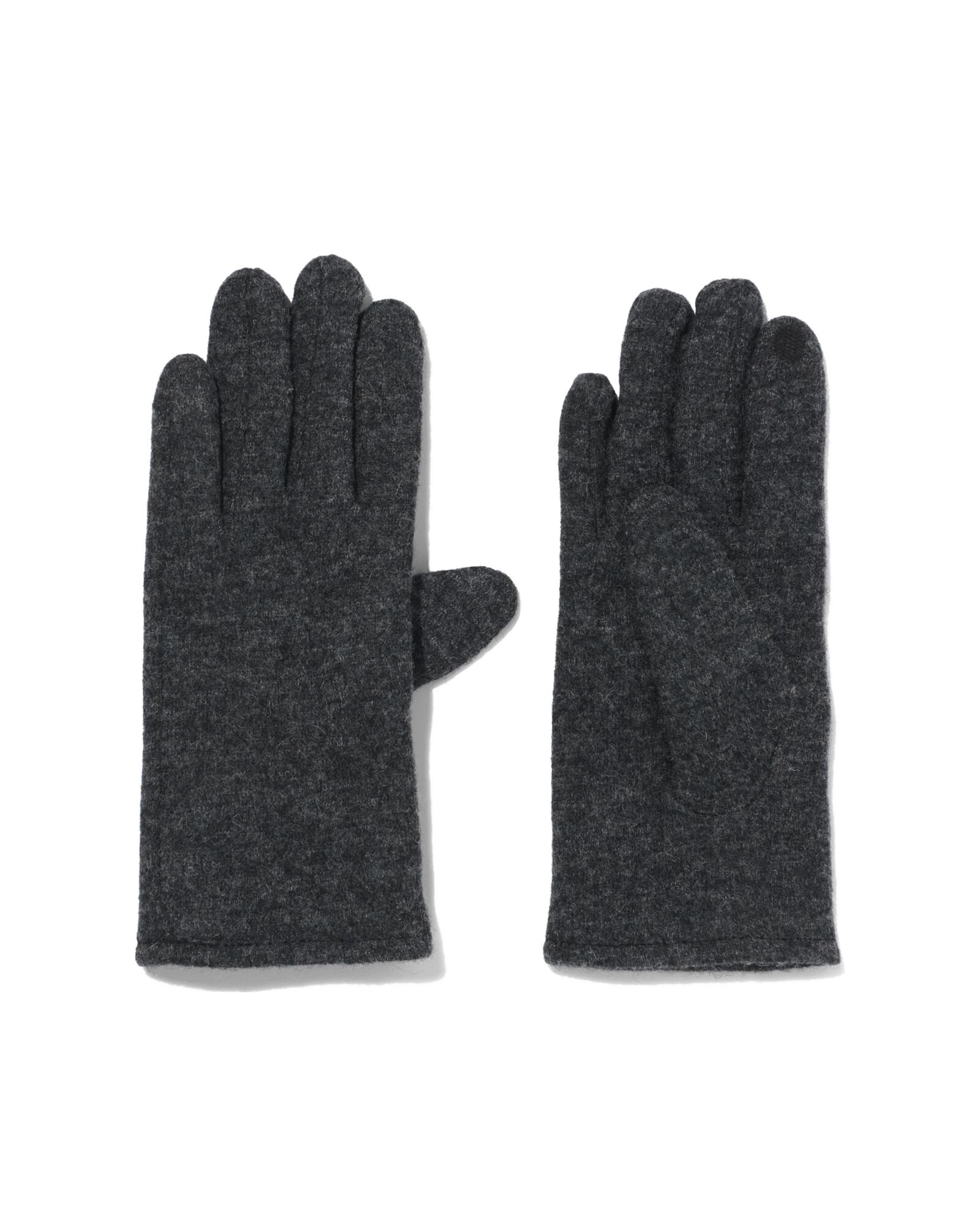 Touchscreen-Damen-Handschuhe, Wollmischung schwarz schwarz - 1000020748 - HEMA
