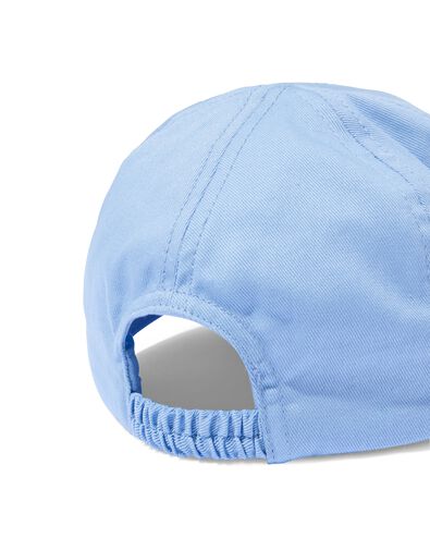 casquette bébé avec rabat coton bleu 86/92 - 33249988 - HEMA
