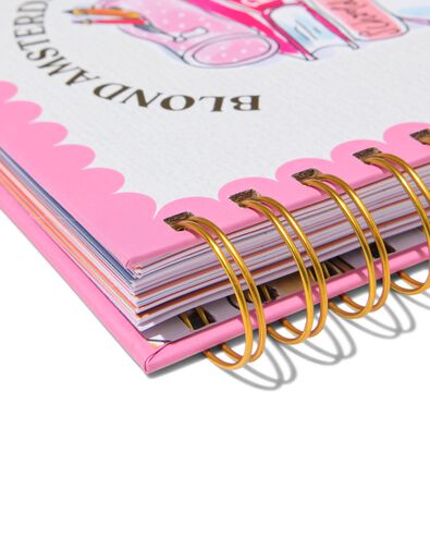 agenda scolaire Blond Amsterdam 2026-2027 15,5x19cm - 14904705 - HEMA
