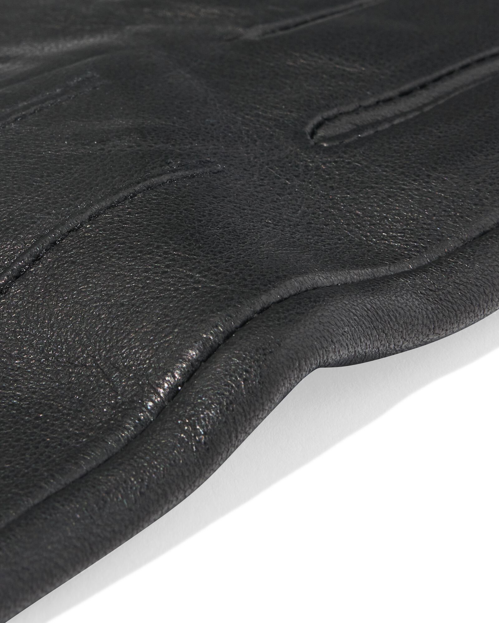 gants embout tactile cuir femme noir - 16451010BLACK - HEMA