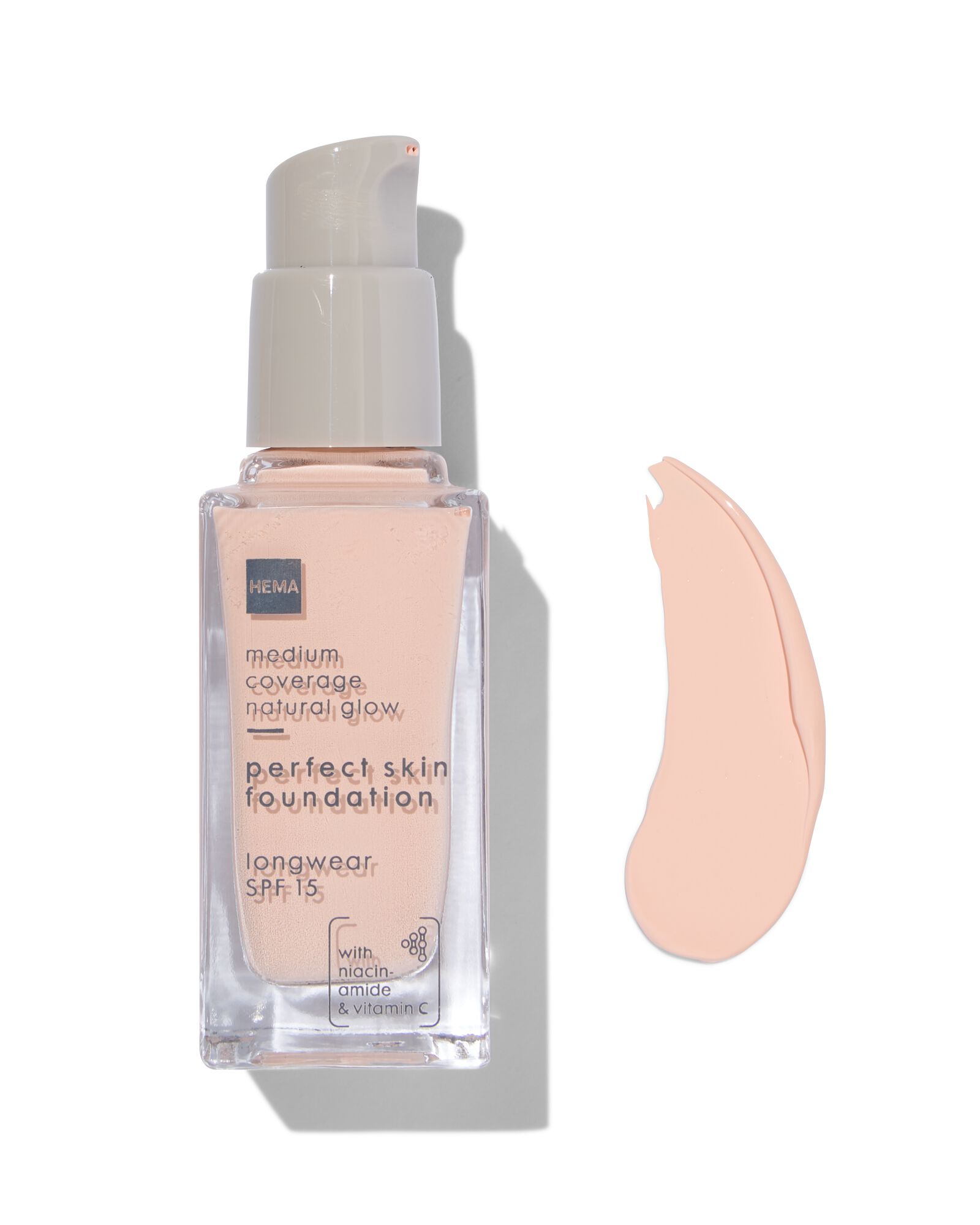 perfect skin foundation 01 vanilla rose - 11290351 - HEMA