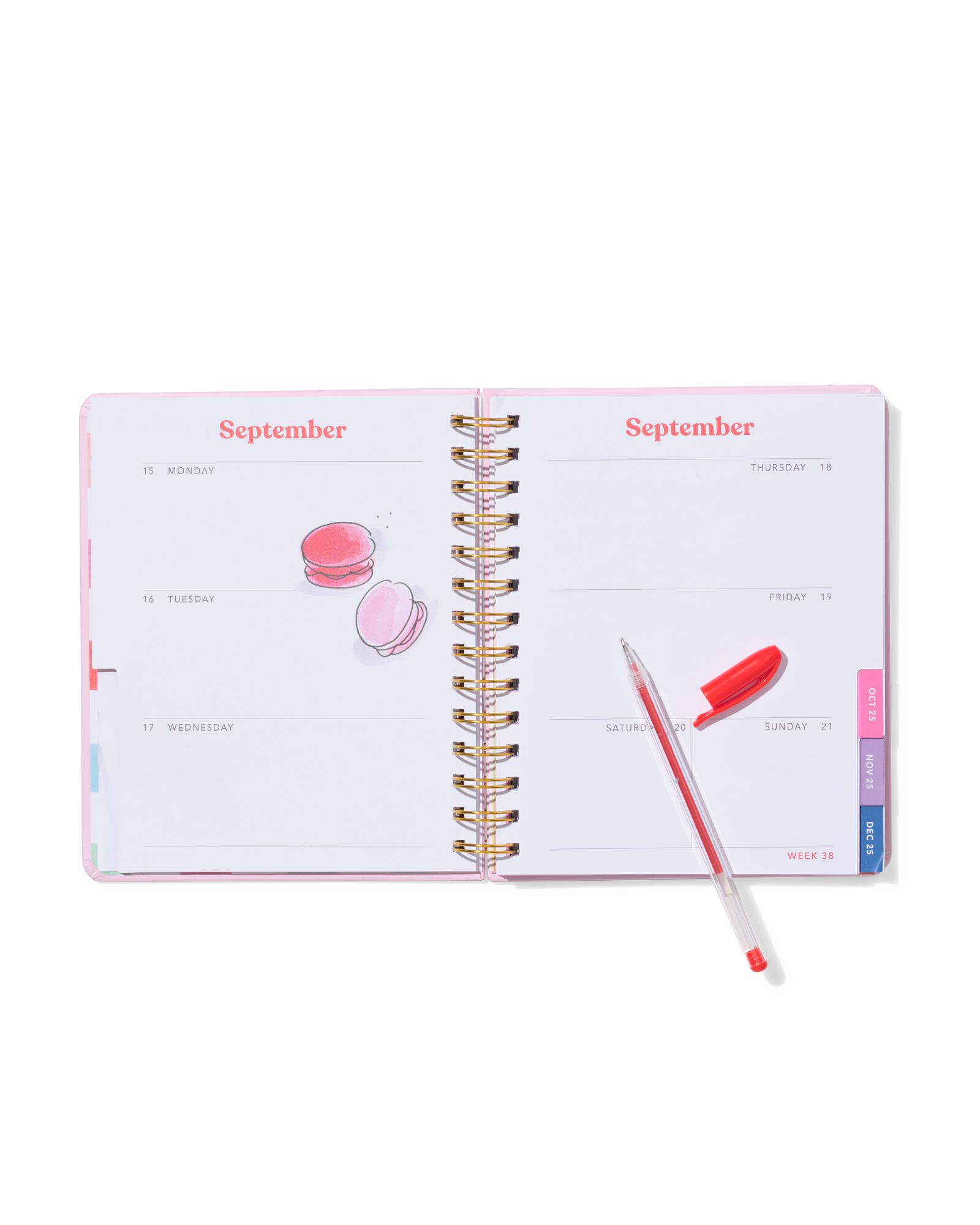 Blond schoolagenda 25-26  - 14910004 - HEMA