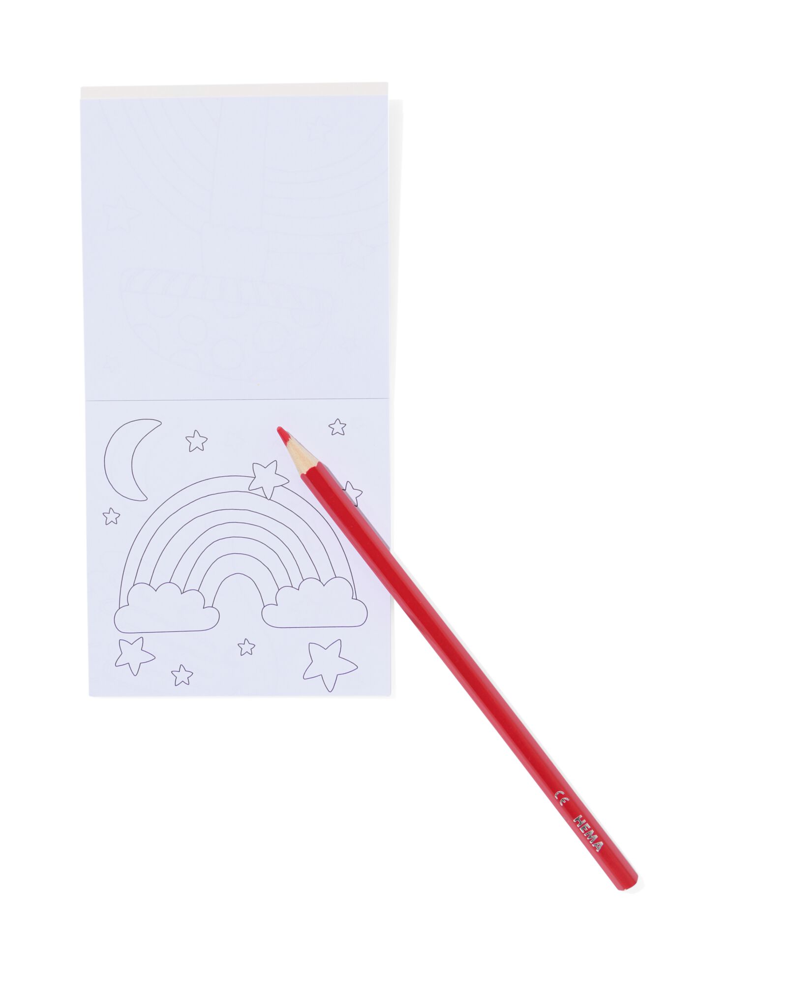 Mitgebsel Mini-Malbuch Regenbogen &ndash; 8 St&uuml;ck - 14250120 - HEMA