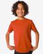 t-shirt de sport enfant sans coutures orange 158/164 - 36090280 - HEMA