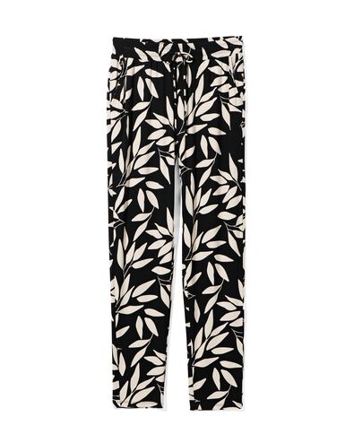 Damen-Hose Mila schwarz/wei&szlig; - 36267350BLACKWHITE - HEMA