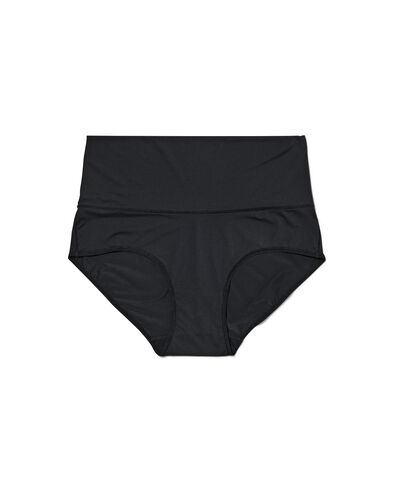 Damen-Slip mit hoher Taille, Ultimate Comfort schwarz schwarz - 1000026605 - HEMA