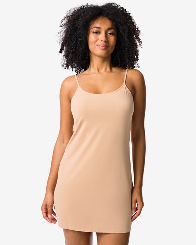 dames onderjurk beige beige - 1000024285 - HEMA