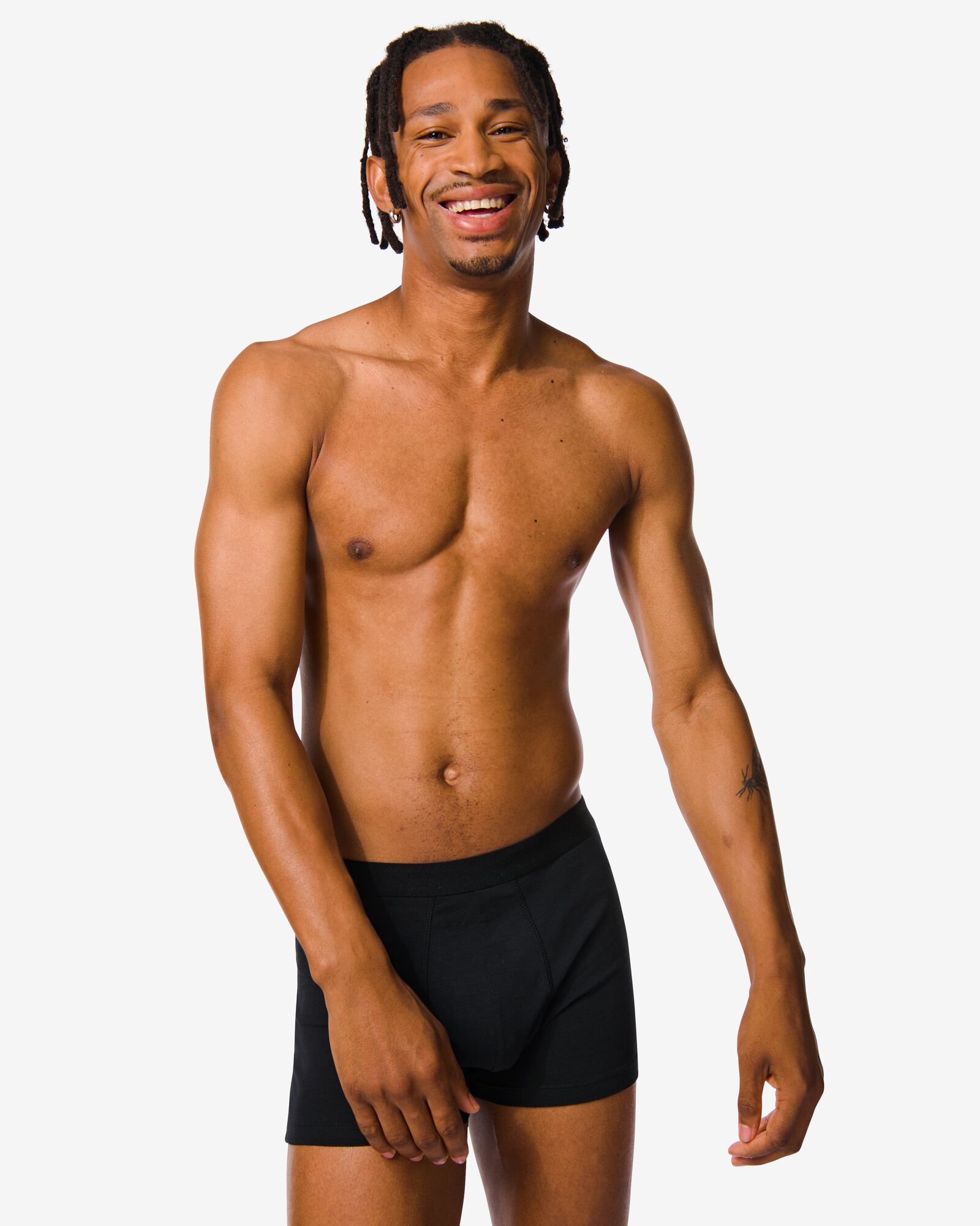 3 boxers homme modèle court - HEMA