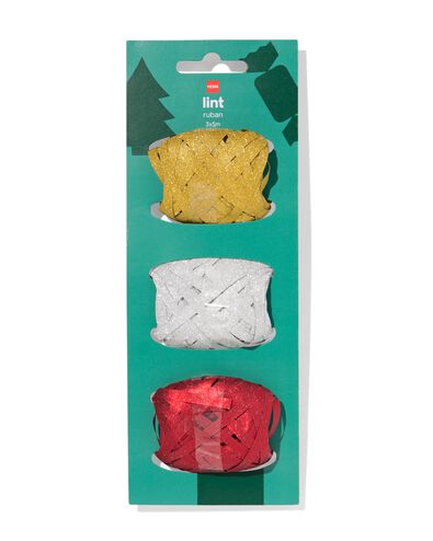 glitterlint 5m - 3 stuks - 25340172 - HEMA