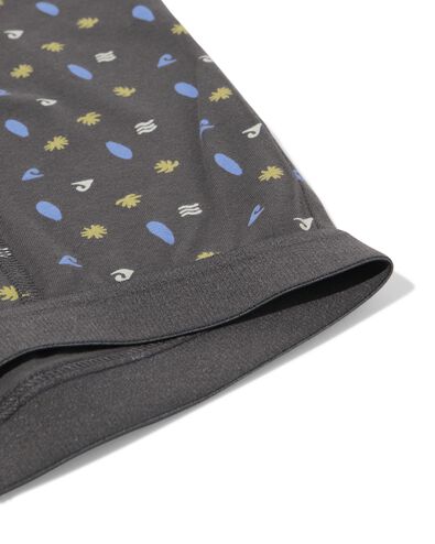 kinderboxers surf - 3 stuks antraciet antraciet - 19203960ANTHRACITE - HEMA