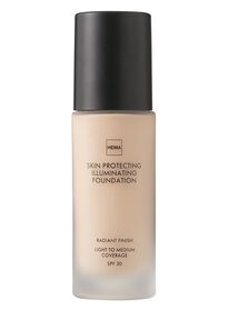 skin protecting illuminating foundation Rose 01 - 11291201 - HEMA