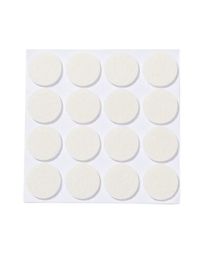 viltglijders ⌀22mm vilt zelfklevend - 16 stuks - 81000107 - HEMA