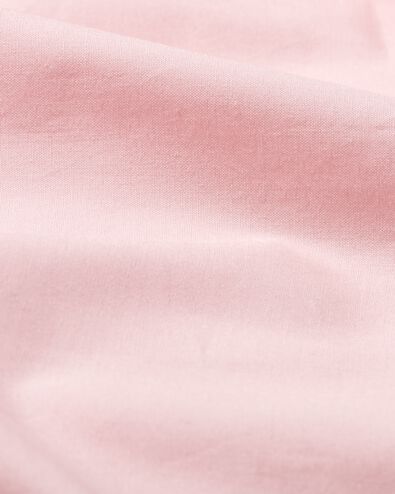 drap-housse 140x200cm coton doux rose p&acirc;le - 5160037 - HEMA