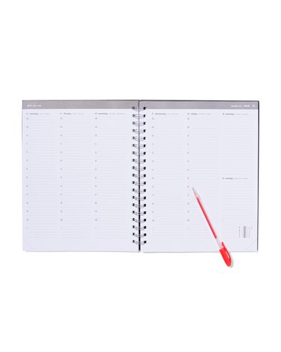 agenda de bureau 2026 26x21cm Basique - 14500623 - HEMA