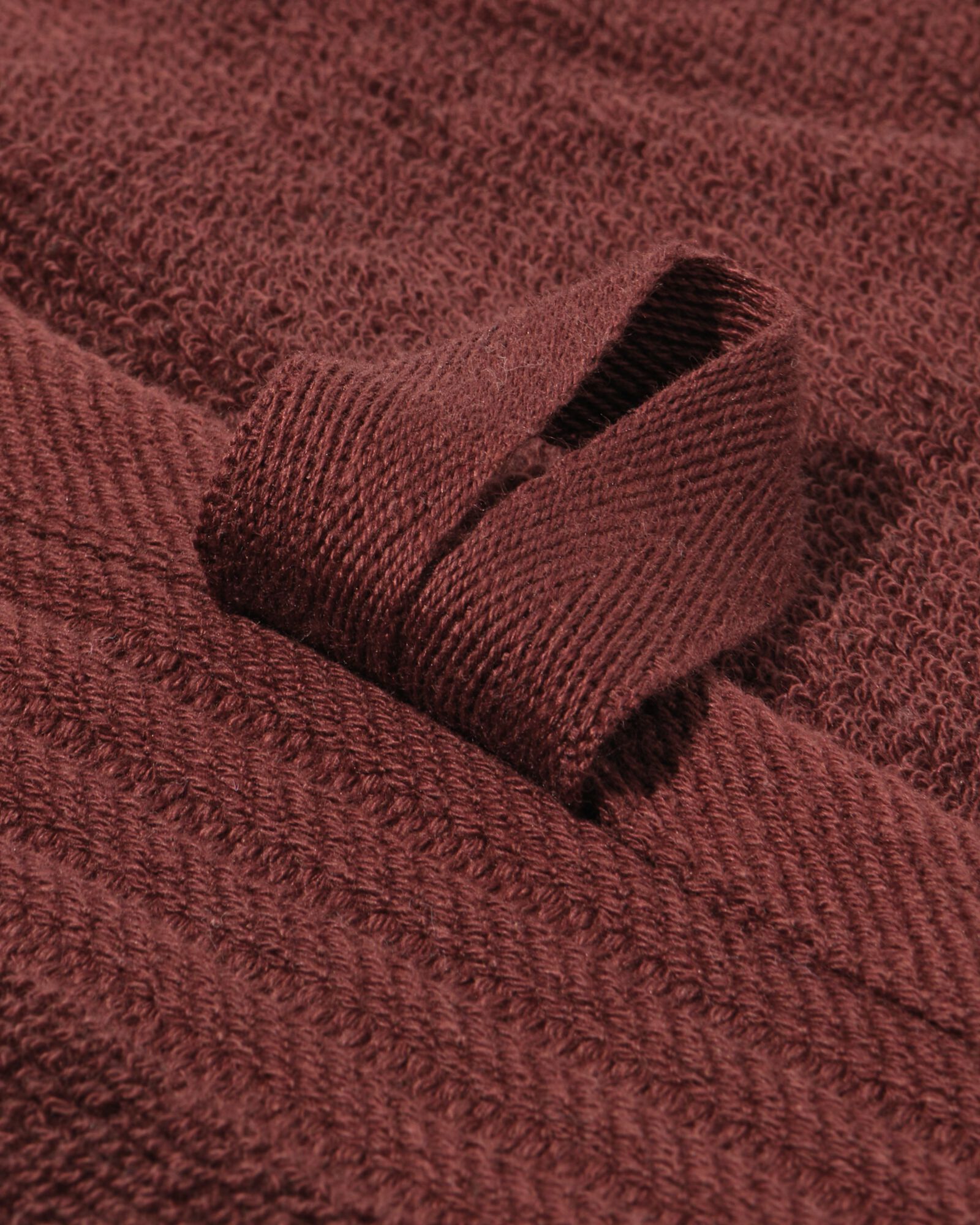 essuie-mains 50x50cm coton marron - 5400098 - HEMA