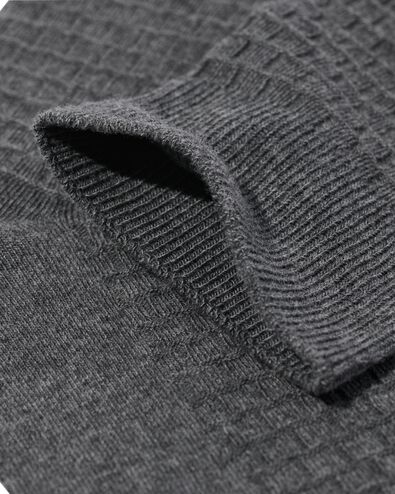 Herrensocken, Struktur graumeliert graumeliert - 4150600GREYMELANGE - HEMA