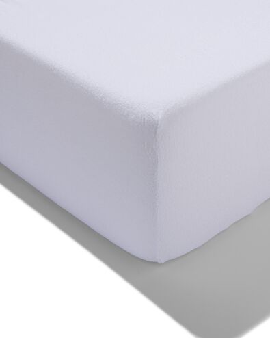 drap-housse prot&egrave;ge-matelas en molleton imperm&eacute;able 90x200cm - 5190165 - HEMA