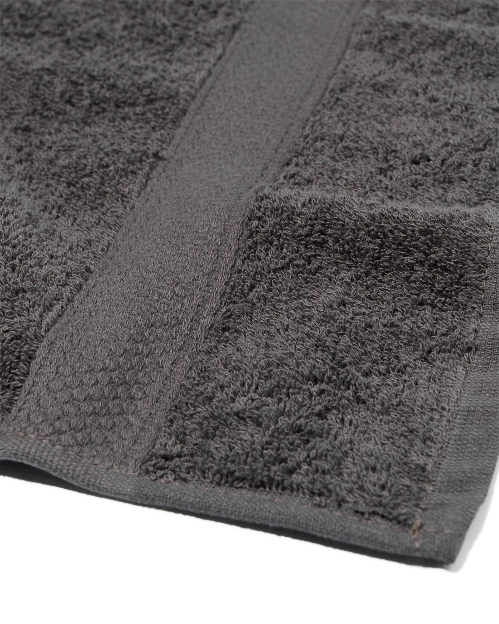 serviette de bain - 60x110 cm - qualit&eacute; &eacute;paisse - gris fonc&eacute; gris fonc&eacute; serviette 60 x 110 - 5213602 - HEMA