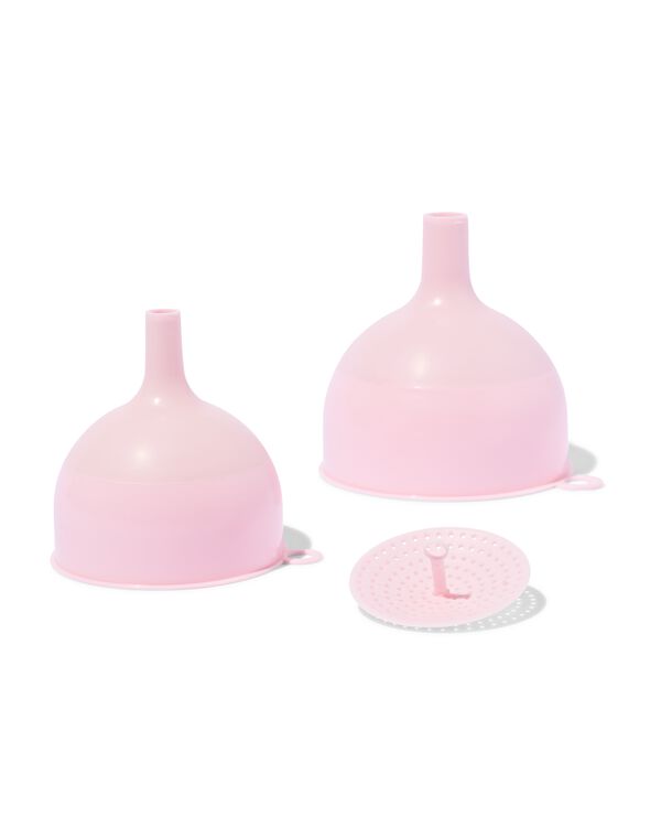 Trichter, 2 St&uuml;ck, Rosa  - 80840024 - HEMA