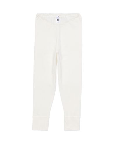 pantalon thermo enfant blanc 146/152 - 19319115 - HEMA