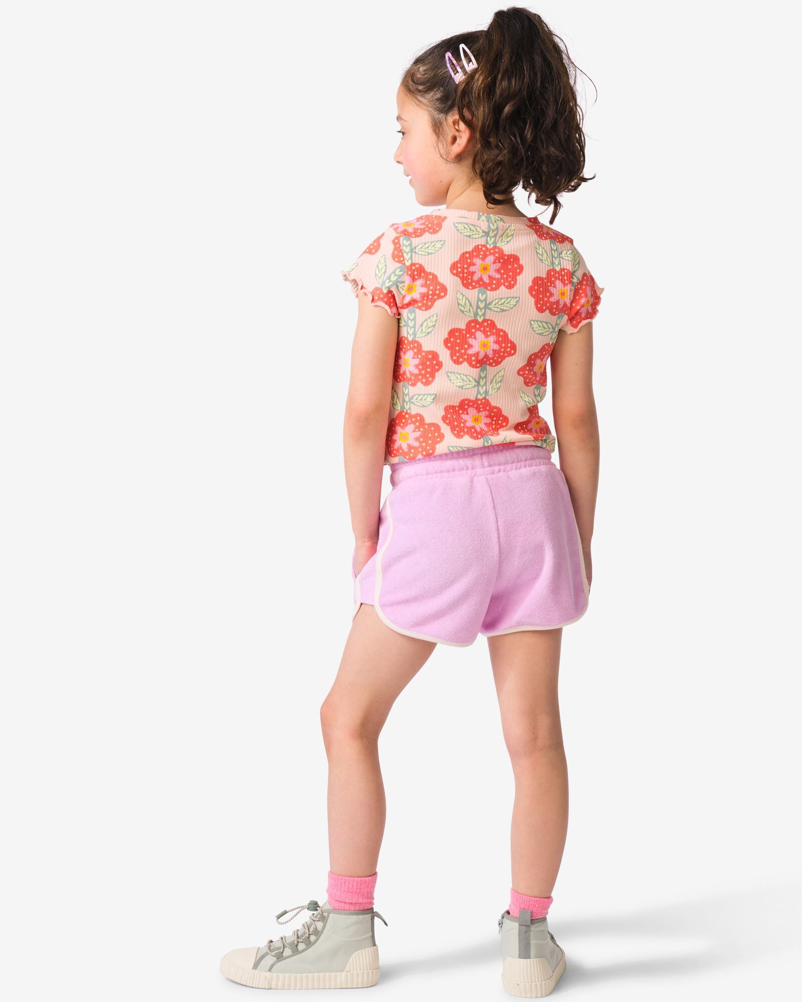 kindershort comfort fit paars paars - 30825404PURPLE - HEMA