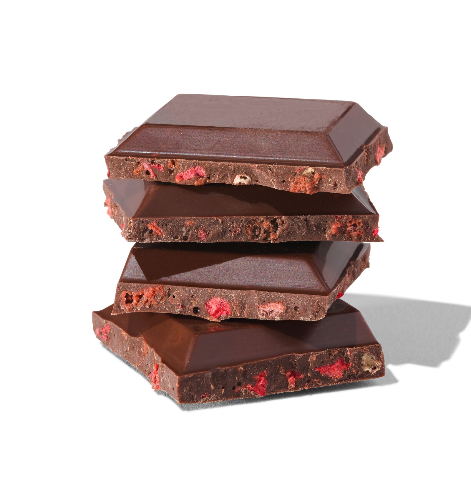 chocoladereep 70% puur rood fruit 90 gram - 10350041 - HEMA