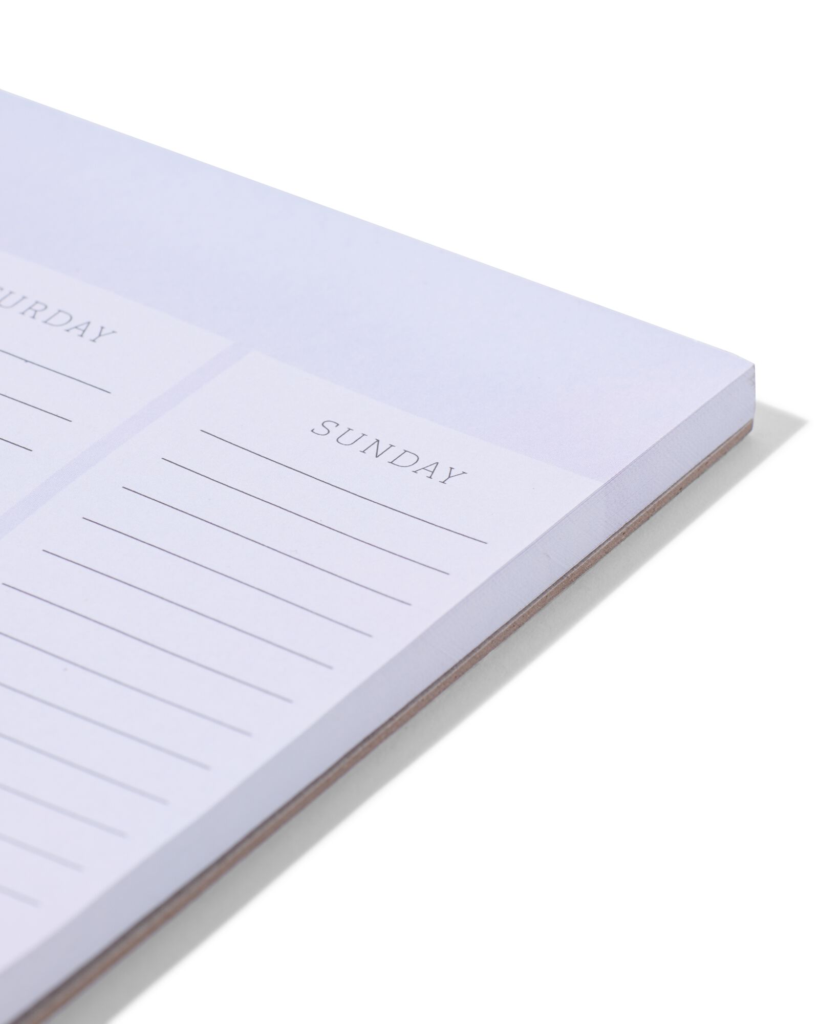 planificateur hebdomadaire magn&eacute;tique A4 rose - 14190081 - HEMA