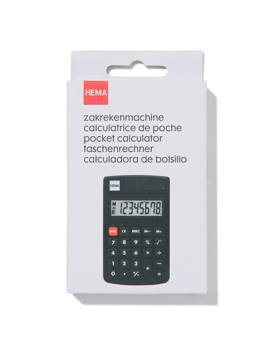Taschenrechner, 10 x 6 cm - 14860002 - HEMA