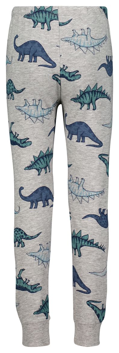 Kinder-Pyjama, Dinosaurier graumeliert - 1000028398 - HEMA