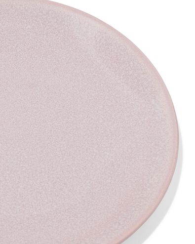 assiette &agrave; g&acirc;teau &Oslash; 16 cm Monaco &eacute;mail r&eacute;actif rose - 9650221 - HEMA