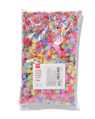 confettis 200 grammes - 14280225 - HEMA
