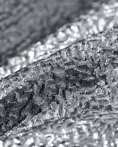 dames top Dawn crinkle zilver zilver - 36206040SILVER - HEMA