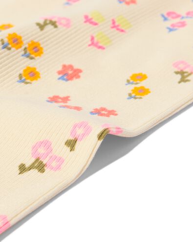 leggings b&eacute;b&eacute; c&ocirc;tel&eacute;s fleurs - 2 pi&egrave;ces rose rose - 33003880PINK - HEMA