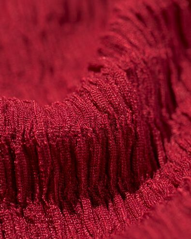 dames top Dewi crinkle rood - 36206160RED - HEMA