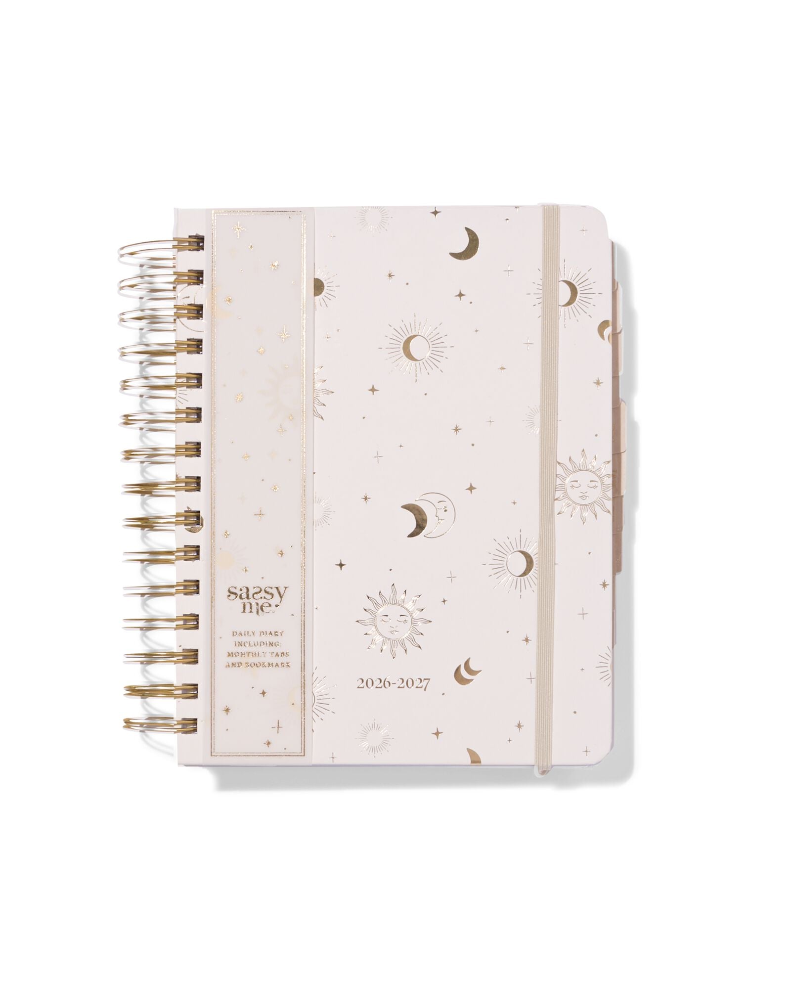agenda scolaire sassy me 2026-2027 18x21,7x3,5cm lunes - 14505656 - HEMA