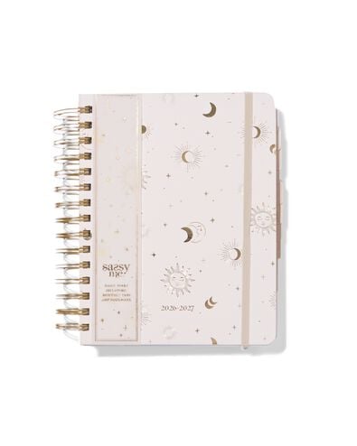 agenda scolaire sassy me 2026-2027 18x21,7x3,5cm lunes - 14505656 - HEMA