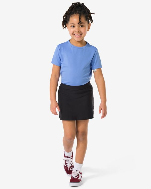 jupe de sport enfant noir - 30630063BLACK - HEMA