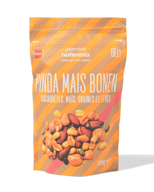 pinda maïs bonenmix 200g - 10650102 - HEMA