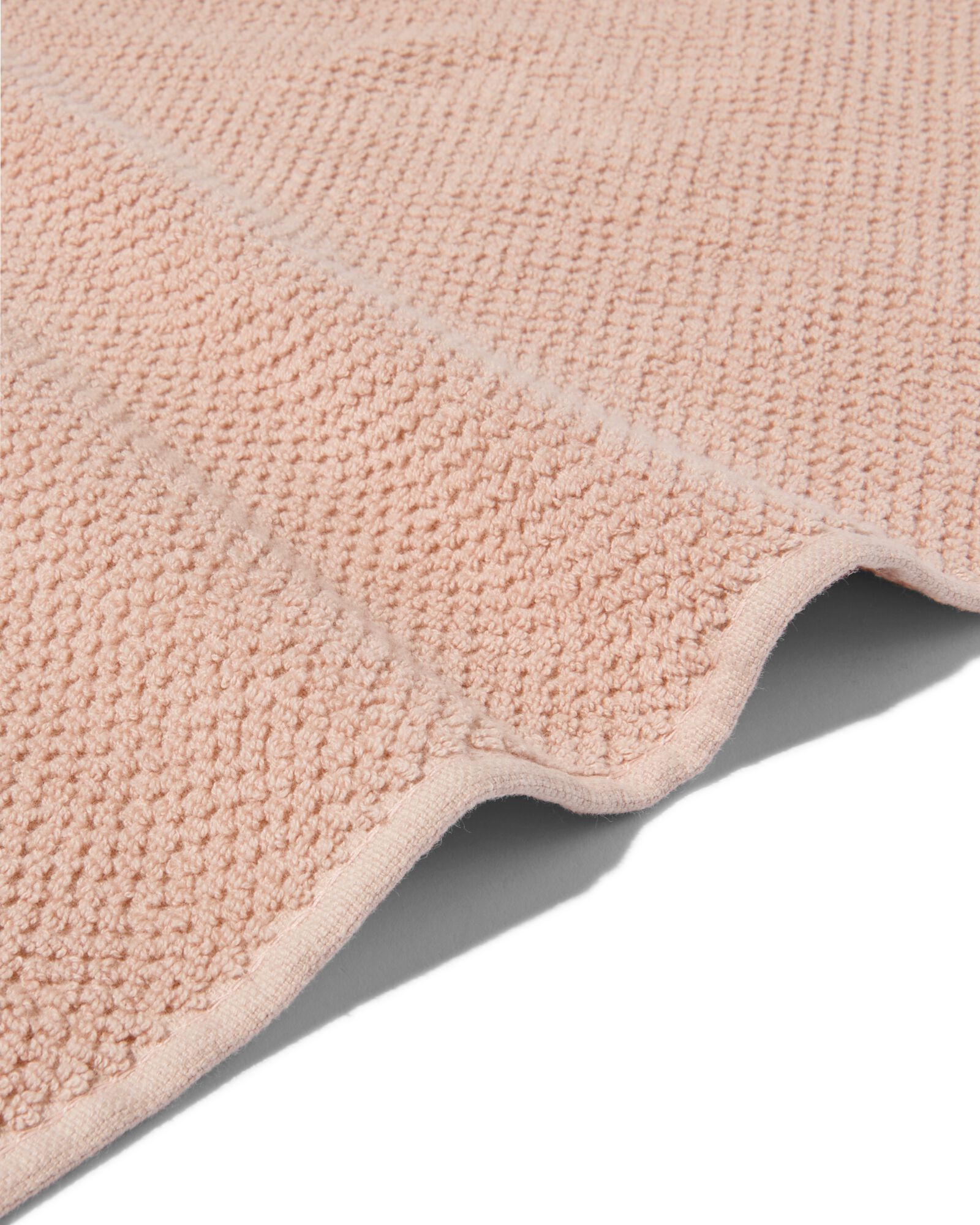 petite serviette 2&egrave;me vie coton recycl&eacute; 30x50 vieux rose rose p&acirc;le petite serviette - 5240217 - HEMA
