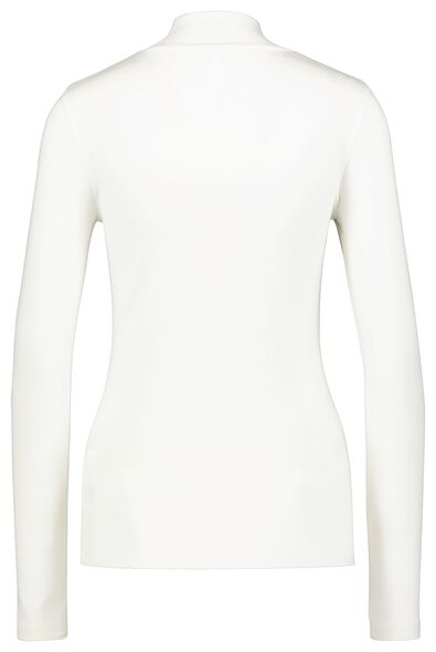 Damen-Shirt, Rollkragen wei&szlig; - 1000025538 - HEMA