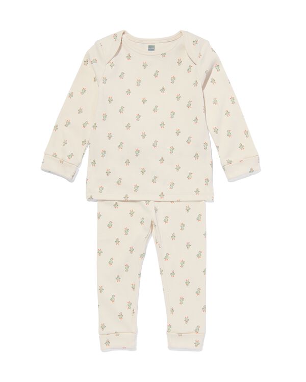 pyjama évolutif bébé côte canards blanc cassé blanc cassé - 33309730OFFWHITE - HEMA