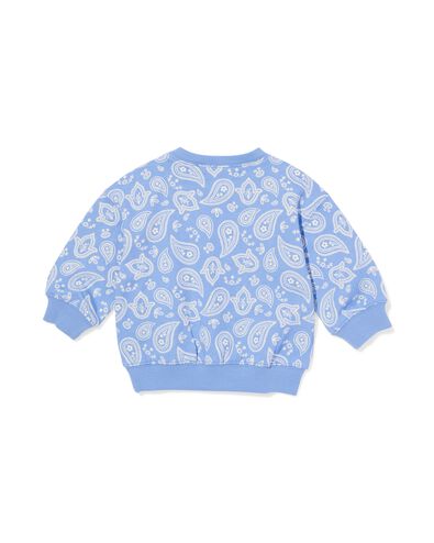 Baby-Pullover mit Paisleymuster blau blau - 33058170BLUE - HEMA