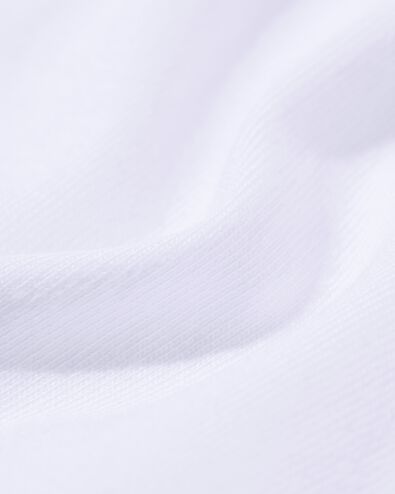 heren T-shirt regular fit wit wit - 2190320WHITE - HEMA