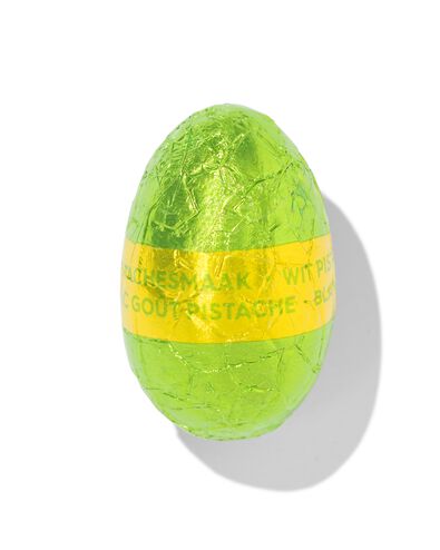 &oelig;ufs en chocolat blanc pistache  - 24202500 - HEMA