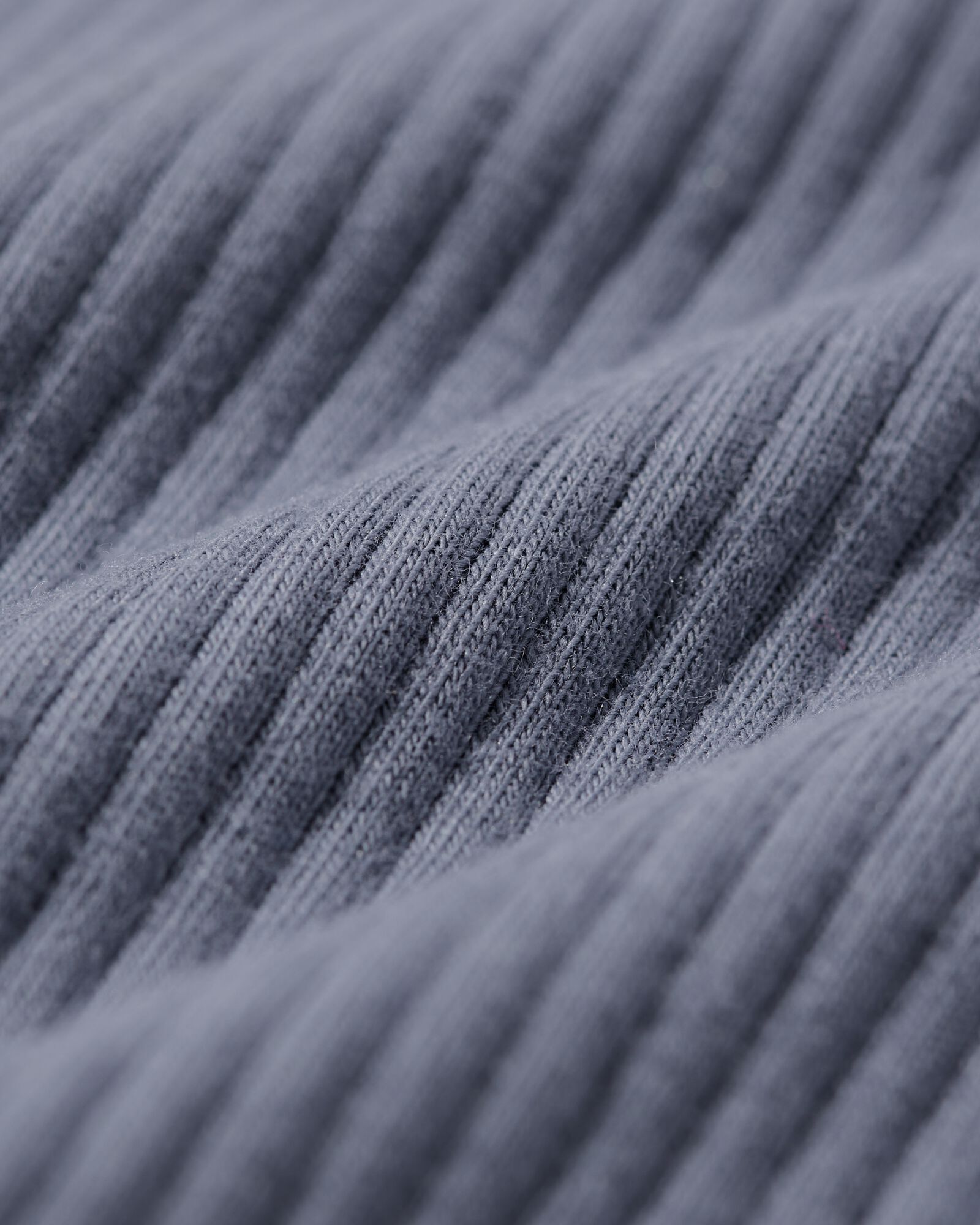 Baby-T-Shirt mit Rippenstruktur &ndash; 2 St&uuml;ck grau - 33148970GREY - HEMA