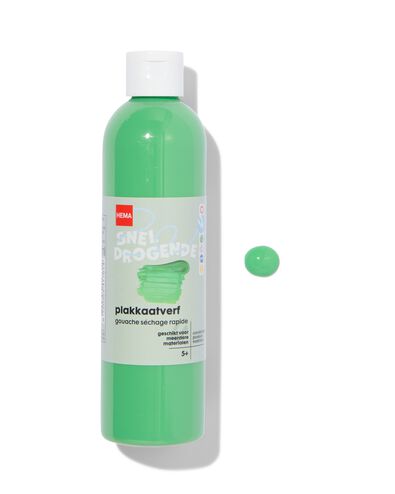 Plakatfarbe, grün, 250 ml - 15960033 - HEMA