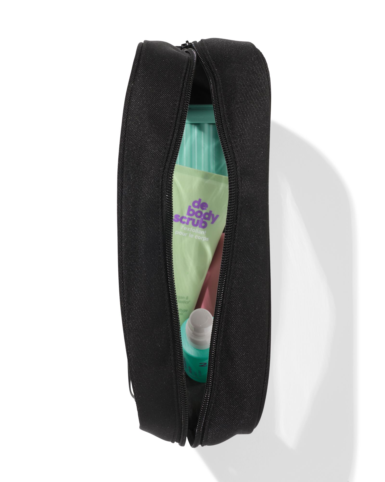 trousse de toilette 25x20cm transparente - 11890728 - HEMA