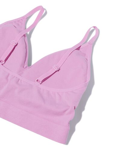 haut soutien-gorge pr&eacute;form&eacute; sans armatures rose - 21940094PINK - HEMA